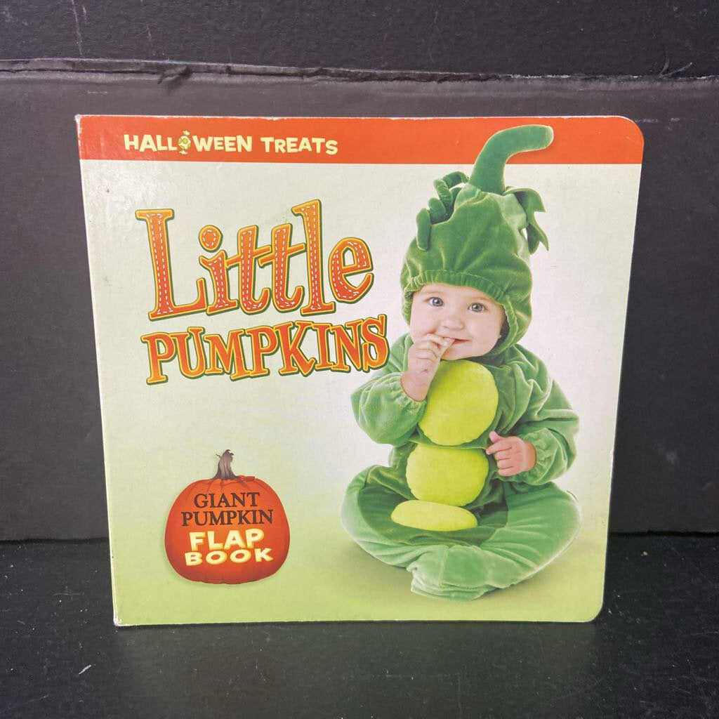 Little Pumpkins (Giant Pumpkin Flap Book) (Halloween) -holiday board