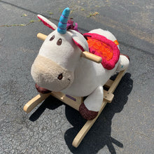 Load image into Gallery viewer, B. Dilly Dally Rodeo Unicorn Rocker Ride On
