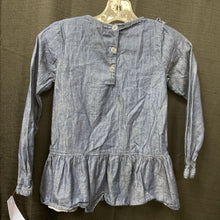 Load image into Gallery viewer, Denim Flower Top
