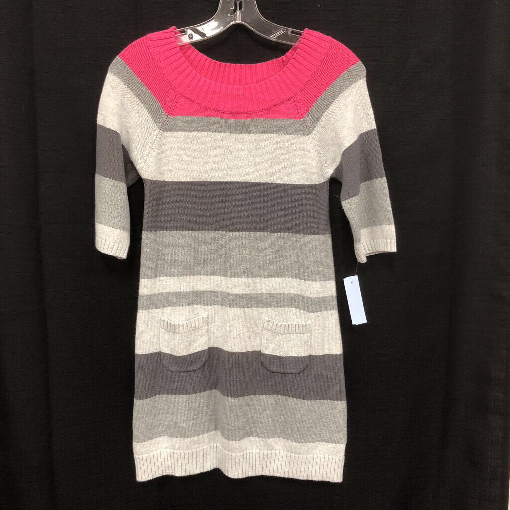 Striped Sweater Dress