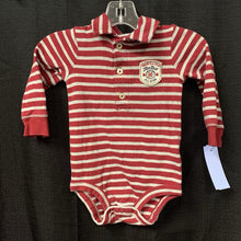 Load image into Gallery viewer, Striped Polo Onesie
