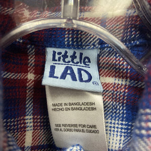 Plaid Button Down Shirt (Little Lad)