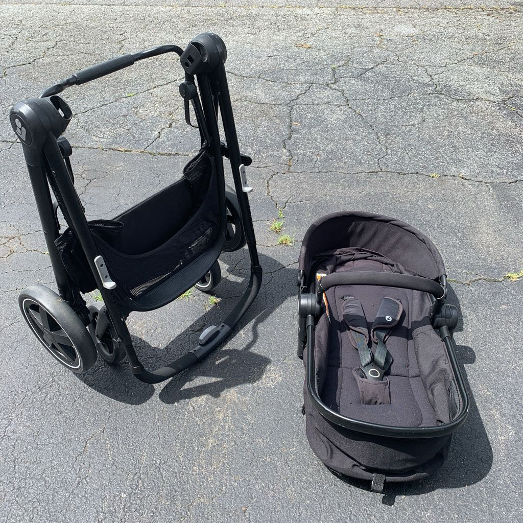 bassinet stroller maxi cosi stroller travel system w/ bassinet attachment (Maxi Cosi) – Encore Kids Consignment