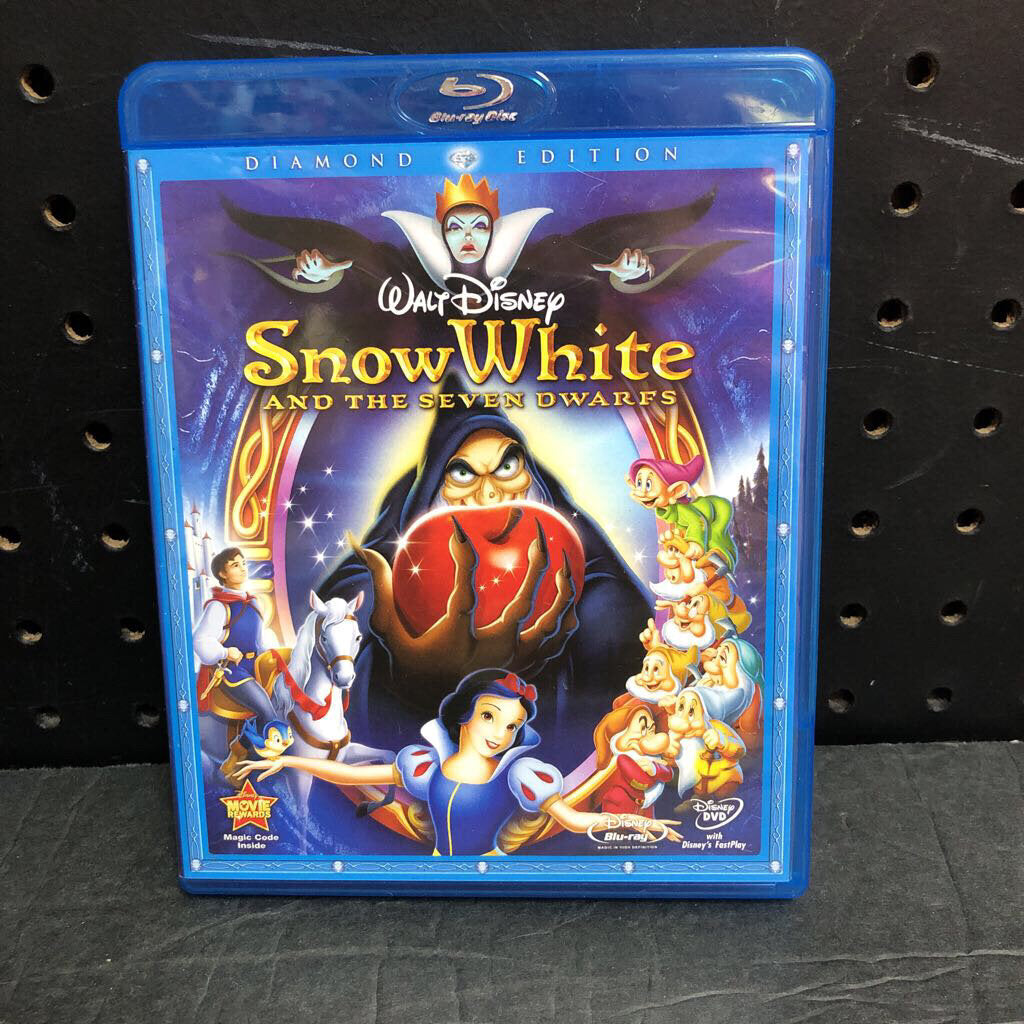 Snow White and The Seven Dwarfs 3-Disc Blu-Ray & DVD Diamond Edition-Movie