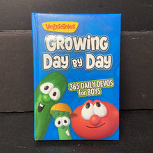 Load image into Gallery viewer, 365 Daily Devos for Boys (VeggieTales) (Devotionals) -character religion hardcover
