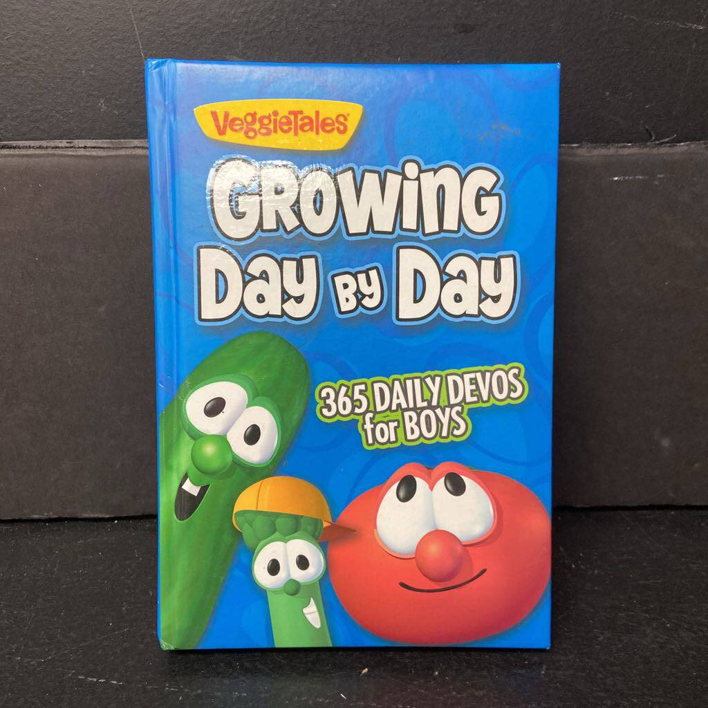 365 Daily Devos for Boys (VeggieTales) (Devotionals) -character religion hardcover