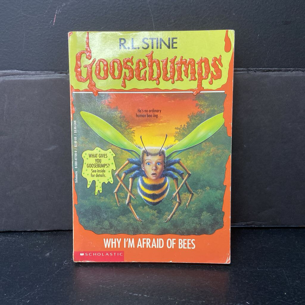 Why I'm Afraid of Bees (Goosebumps) (R.L. Stine) -series paperback