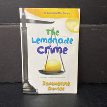 Load image into Gallery viewer, The Lemonade Crime (The Lemonade War) (Jacqueline Davies) -series paperback
