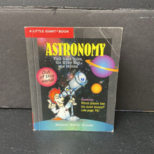 Load image into Gallery viewer, A Little Giant Book of Astronomy (Melanie Melton Knocks) -educational paperback
