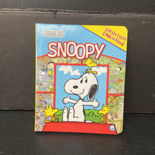 Load image into Gallery viewer, Snoopy (Peanuts) -character look &amp; find board
