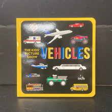 Load image into Gallery viewer, The Kids&#39; Picture Show: Vehicles (Steve Degregorio &amp; Chieri De) -board
