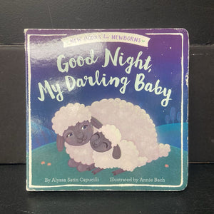 Good Night, My Darling Baby (Alyssa Satin Capucilli) -board