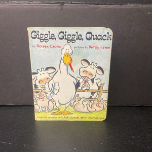 Giggle, Giggle, Quack (Doreen Cronin) -board