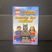 Load image into Gallery viewer, Ready for Action! (Lego DC Comics Superheroes) (Victoria Taylor) (DK) -character hardcover
