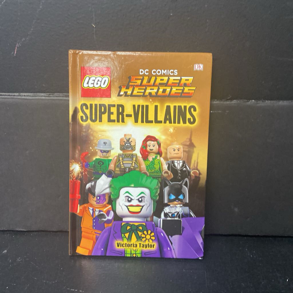 Super-Villains (Lego DC Comics Superheroes) (Victoria Taylor) (DK) -character hardcover