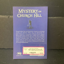 Load image into Gallery viewer, Mystery on Church Hill (The Virginia Mysteries) (Steven K. Smith) -series paperback
