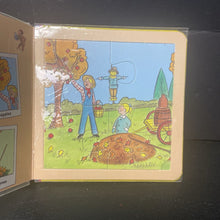 Load image into Gallery viewer, Curious George Seasons Puzzle Book (H.A. Rey) -character board
