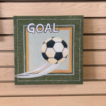 Load image into Gallery viewer, &quot;Goal&quot; Soccer Canvas
