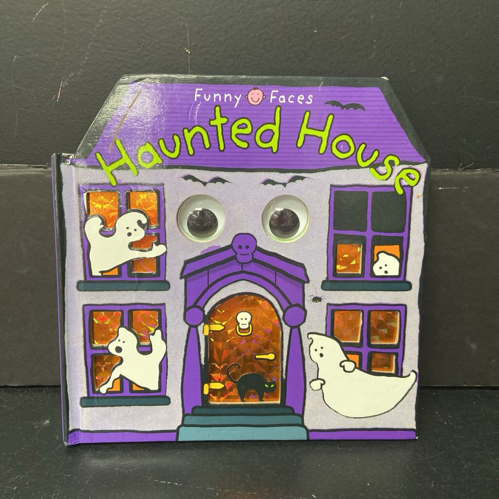 Funny Faces Haunted House (Halloween) (Roger Priddy) -holiday board
