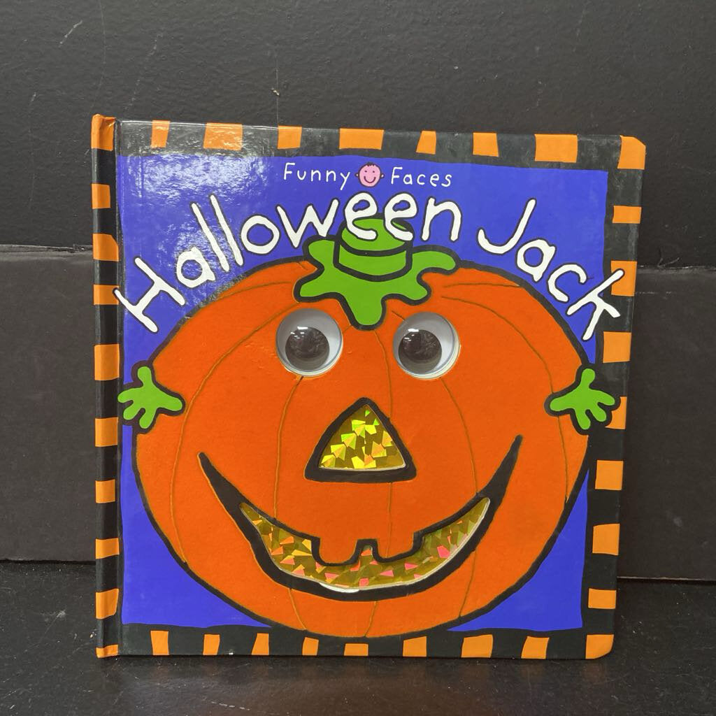 Funny Faces Halloween Jack (Roger Priddy) -holiday board