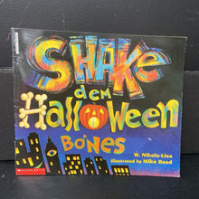 Load image into Gallery viewer, Shake dem Halloween Bones (W. Nikola-Lisa) -holiday paperback
