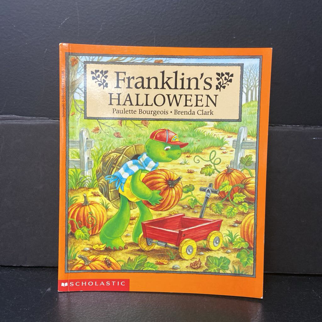 Franklin's Halloween (Paulette Bourgeois & Brenda Clark) -character holiday paperback