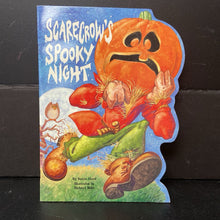 Load image into Gallery viewer, Scarecrow&#39;s Spooky Night (Susan Hood) (Halloween) -holiday paperback
