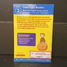 Load image into Gallery viewer, Curious George Haunted Halloween (Green Light Readers Level 2) (Joe Fallon) -character holiday reader paperback
