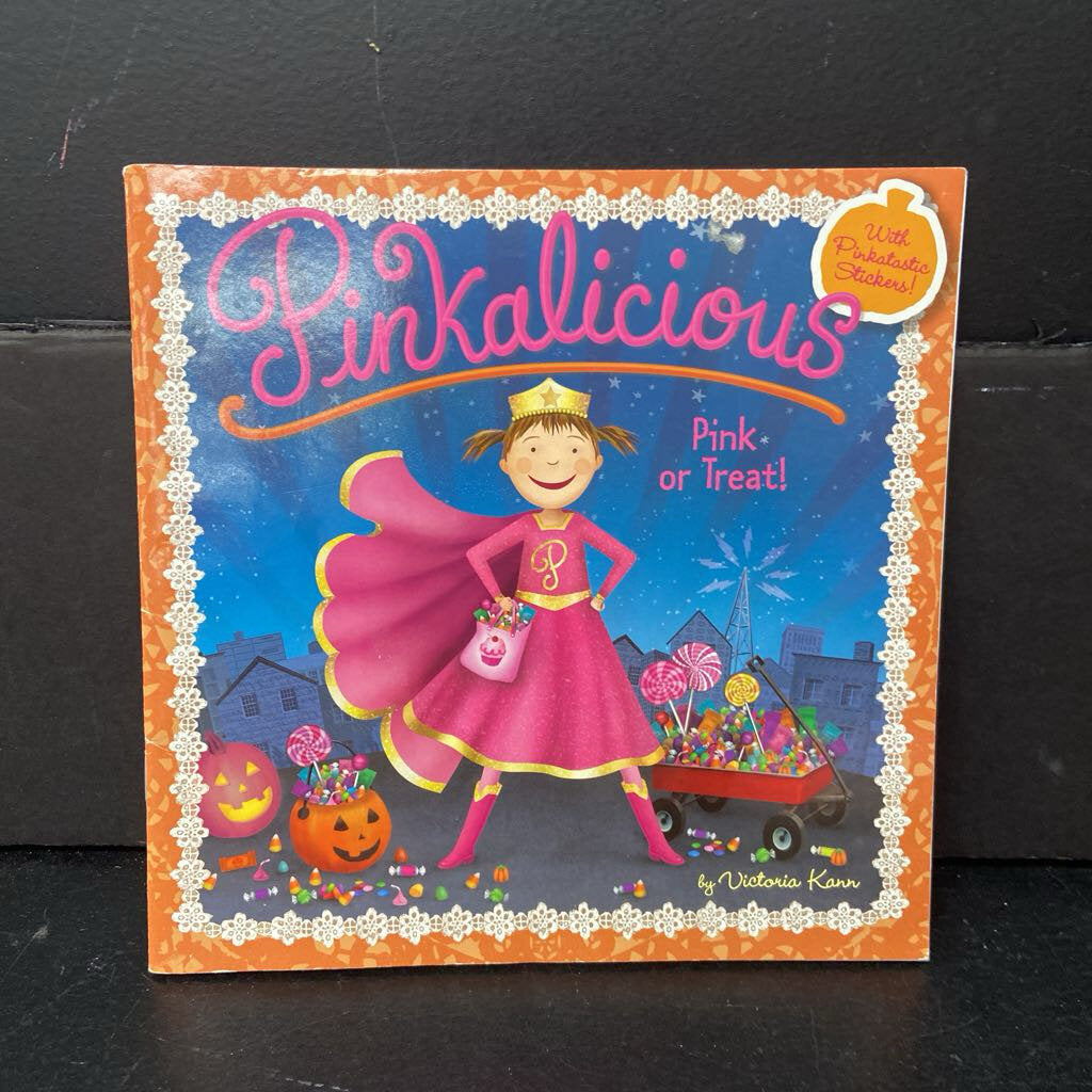 Pink or Treat! (Pinkalicious) (Victoria Kann) (Halloween) -character holiday paperback