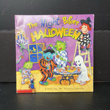 Load image into Gallery viewer, The Night Before Halloween (Natasha Wing) -holiday paperback
