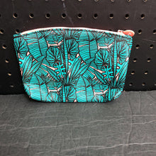 Load image into Gallery viewer, Leaf Print Cosmetic Bag
