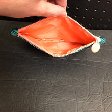 Load image into Gallery viewer, Leaf Print Cosmetic Bag
