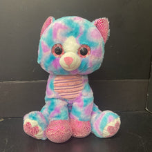 Load image into Gallery viewer, Tie Dye Cat Plush
