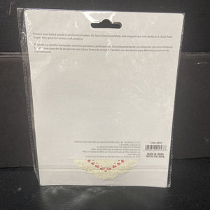 12pk Valentine's Day Heart Doilies (NEW)