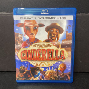 Once Upon a Time in the West Cinderella Blu-Ray & DVD Combo Pack-Movie