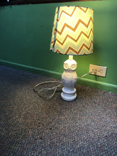 Load image into Gallery viewer, Chevron Owl Lamp
