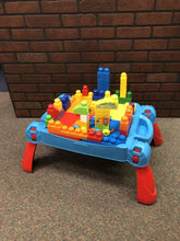 Load image into Gallery viewer, First Builders Build n&#39; Learn Activity Table w/Blocks
