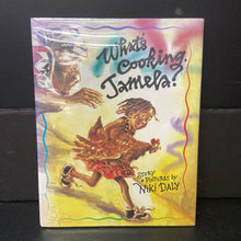 Load image into Gallery viewer, What&#39;s Cooking, Jamela? (Niki Daly) (Black History Month) -hardcover

