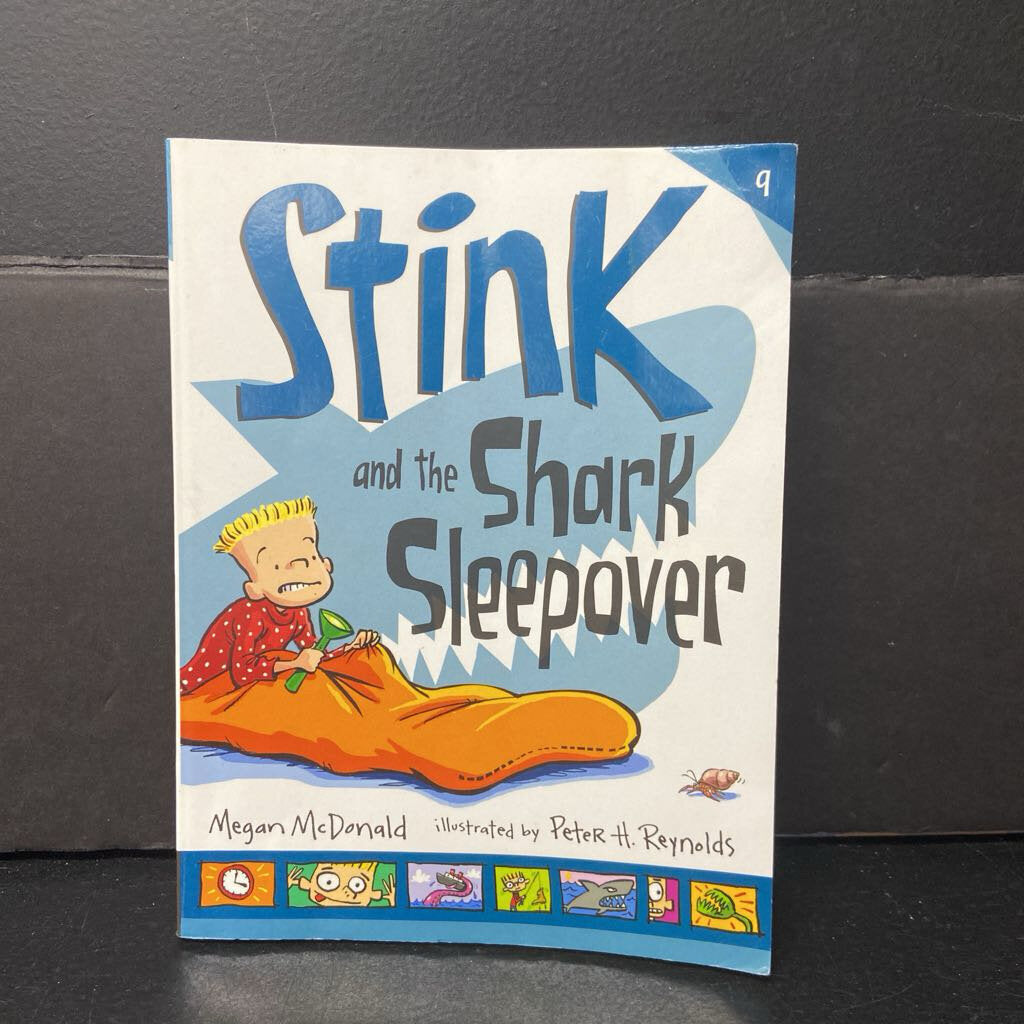 Stink and the Shark Sleepover (Megan McDonald) -series paperback