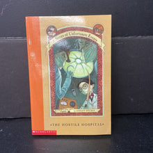 Load image into Gallery viewer, The Hostile Hospital (A Series of Unfortunate Events) (Lemony Snicket) -series paperback
