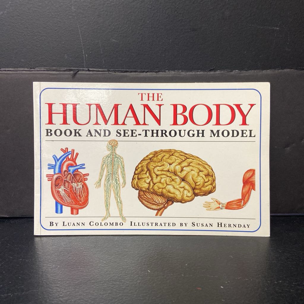 The Human Body Book (Luann Colombo) (Anatomy) -educational paperback