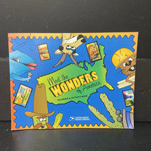 Load image into Gallery viewer, Meet the Wonders of America: Coloring &amp; Activity Book (USA) (United States Postal Service) -activity paperback
