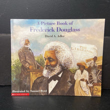 Load image into Gallery viewer, A Picture Book of Frederick Douglas (David A. Adler) (Notable Person) (Black History Month) -educational paperback
