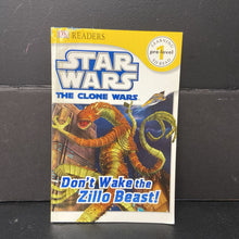 Load image into Gallery viewer, Don't Wake The Zillo Beast (Star Wars: The Clone Wars) (DK Readers Pre-Level 1) (Jon Richards) -character reader paperback
