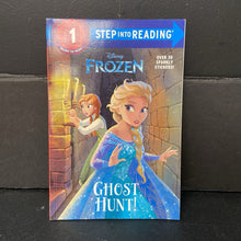 Load image into Gallery viewer, Ghost Hunt! (Disney Frozen) (Step Into Reading Level 1) (Melissa Lagonegro) -character reader paperback
