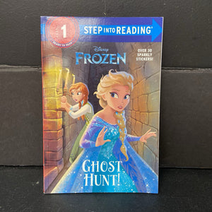 Ghost Hunt! (Disney Frozen) (Step Into Reading Level 1) (Melissa Lagonegro) -character reader paperback