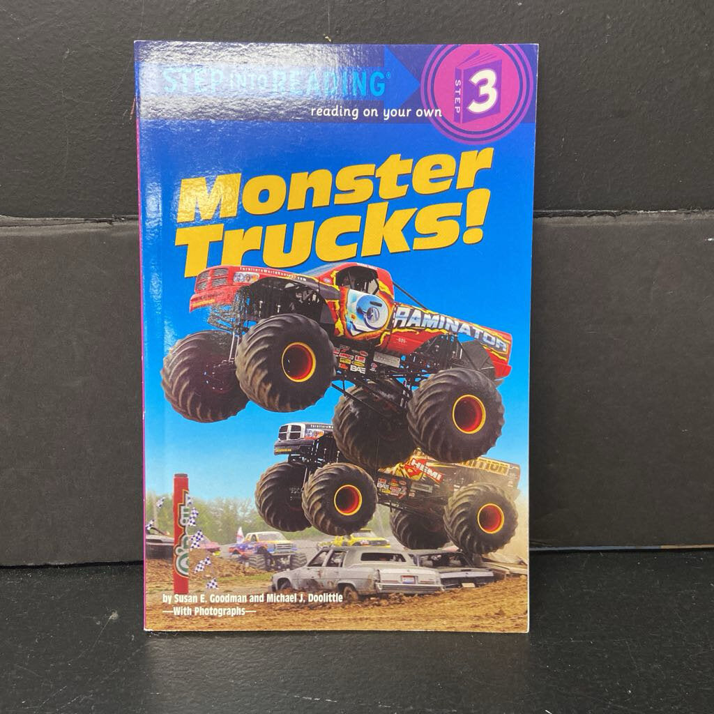 Monster Trucks (Step Into Reading Level 3) (Susan E. Goodman & Michael J. Doolittle) -reader paperback