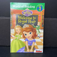 Load image into Gallery viewer, Welcome to Royal Prep (Disney Sofia the First) (World of Reading Level 1) -character reader paperback
