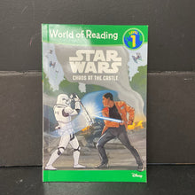 Load image into Gallery viewer, Chaos at the Castle (Star Wars) (World of Reading Level 1) -character reader paperback
