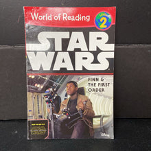 Load image into Gallery viewer, Star Wars: Finn &amp; the First Order (Elizabeth Schaefer) (World of Reading Level 2) -character reader paperback
